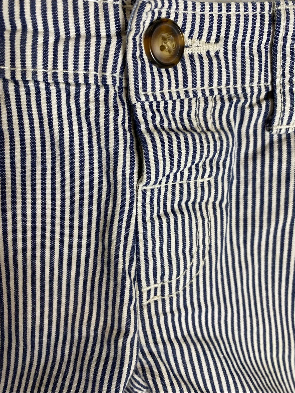 Carter’s Striped Navy blue and White Shorts